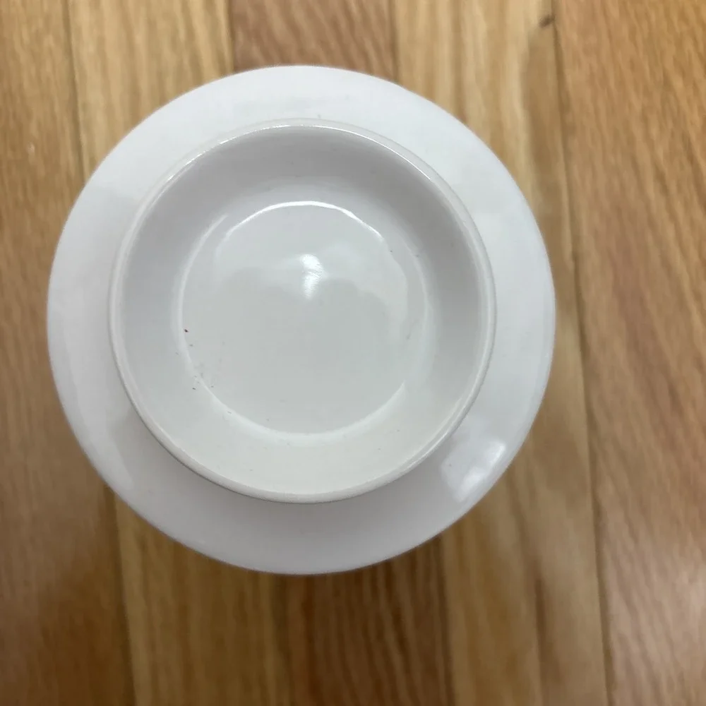 Martha Stewart Collection Butter Keeper‎ Butter Bell White Ceramic